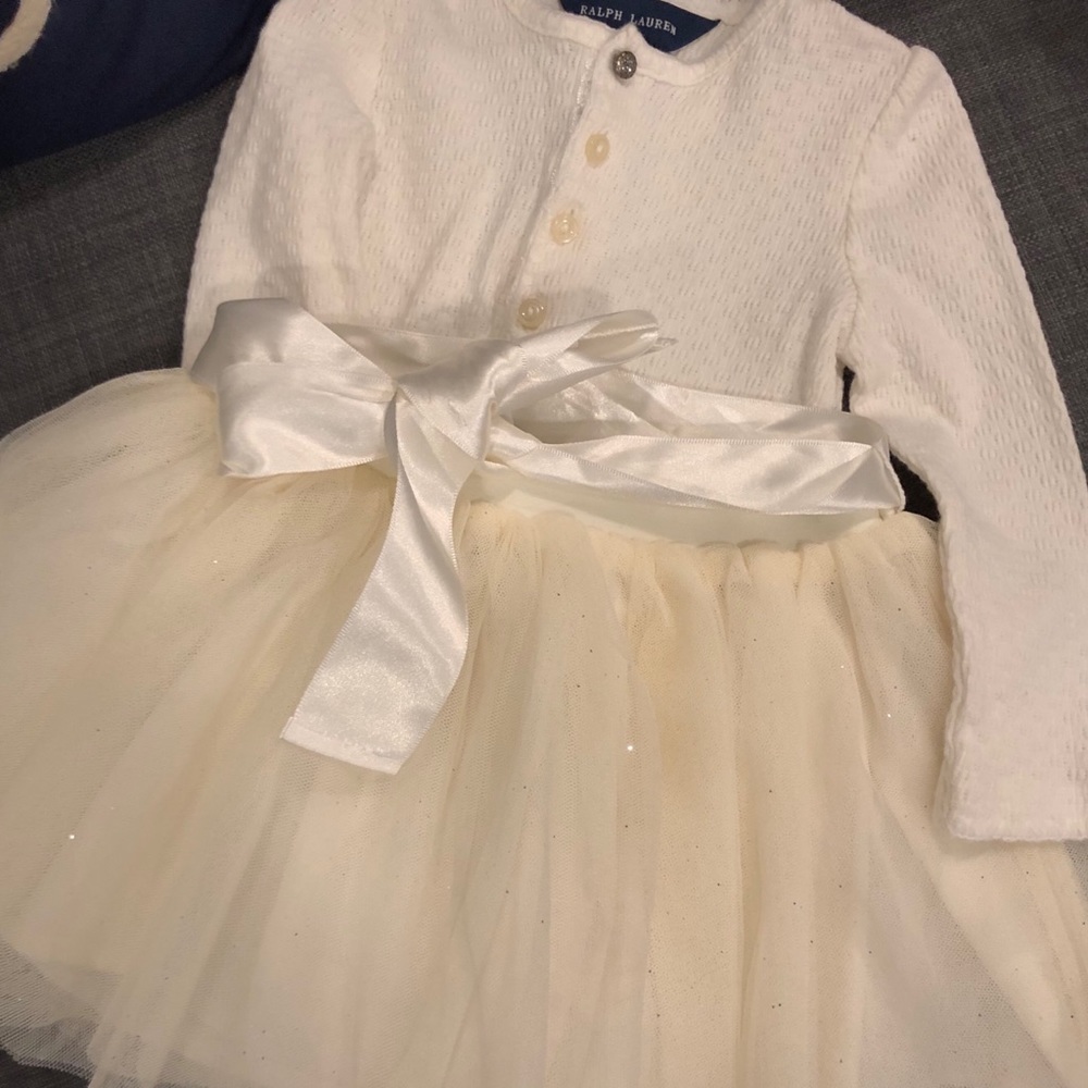 Ralph Lauren baby girl skirt and top